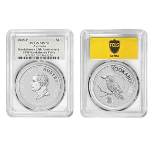 2025 Australia 1 oz Silver Kookaburra MS-70 PCGS